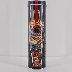 2003 Kahlua Limited Edition With "Sealed" Red Lights Texture Surface 12" Tin